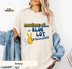 Meet me at the Blue Lot Tee, West Virginia Tee, West Virginia Trendy Shirt, WV Shirt, Cute West Virginia Shirt, West Virginia Tee, WV Lover