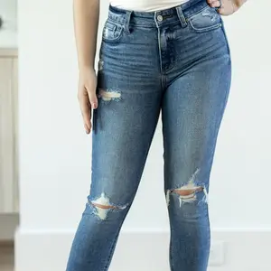 Melissa High Rise Skinny Crop Jean