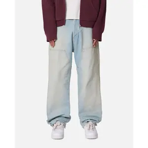 MNML Ultra Baggy Western Jeans Washed Blue