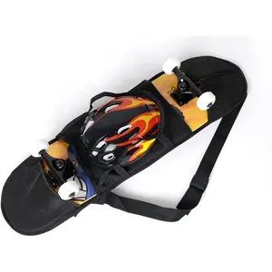 32 "* 8" black skateboard carry bag backpack rucksack straps with mesh 32 "* 8" black skateboard carry bag backpack rucksack straps with mesh