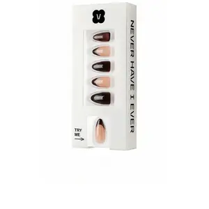 Never Have I Ever French Leopard Press-On Nails