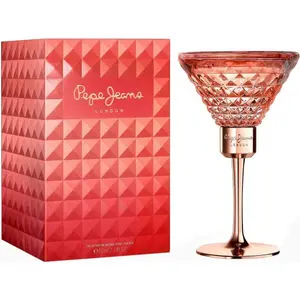 Pepe Jeans Women's Charming EDP Spray - 2.7oz Full-Size Spray-Based Women's Fragrance, Sweet Vanilla Fragrance Base, Musk Amber Notes, New Box Pack