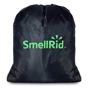SMELLRID Reusable Carbon Hunting Scent Control & Odor-Proofing Bag: 24" x 28" Bag Keeps Clothing & Gear Scent-Free