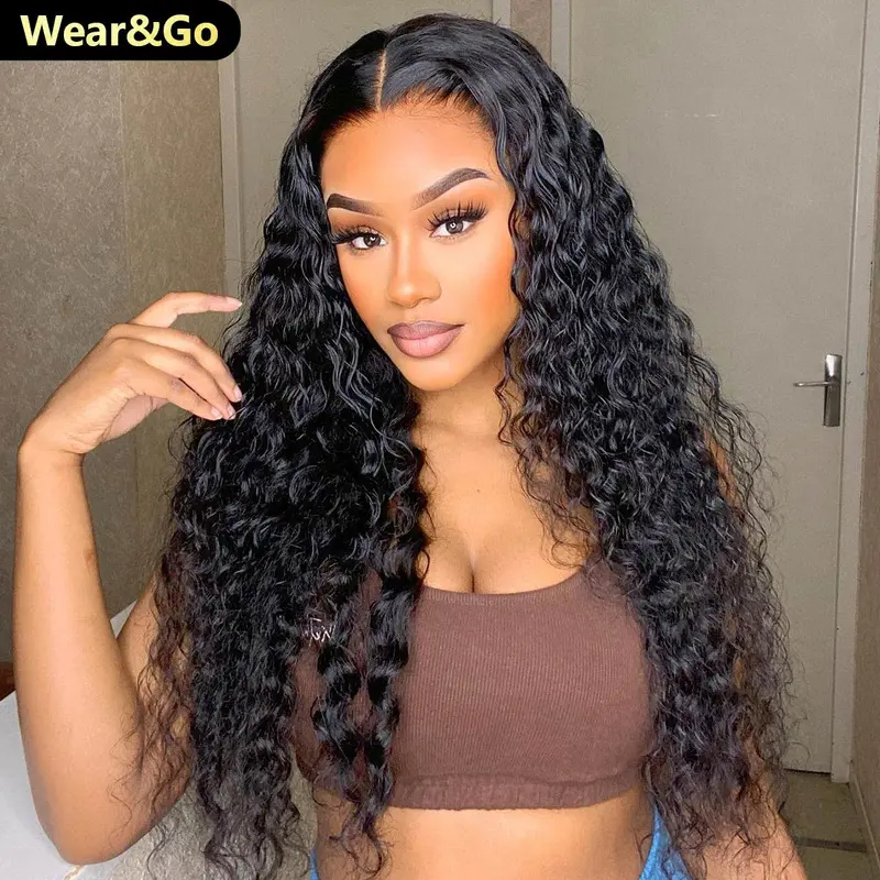 [NEW IN] OQ HAIR Water Wave Pre Bleached Tiny Knots Pre Cut Lace 7x5 HD Wear Go Glueless Wigs Human Hair Wigs For Beginners #Sohochic