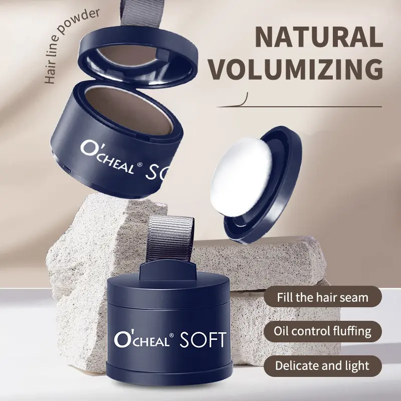 Hairline Powder - Soft &Lightweight Hairline Contouring Powder for Facial Contouring,ldeal for Hairline Shaping