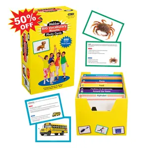Webber BIG Vocabulary Nouns Photo Cards