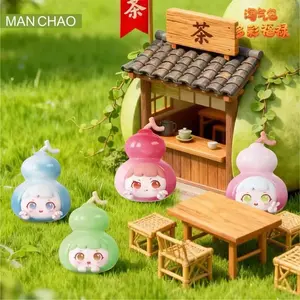 Naughty Boy-Themed Colorful Fulu MINI Figurines, Cute Gourd Dolls, Trendy Desktop Ornaments, Ideal Gift for Toy Collectors