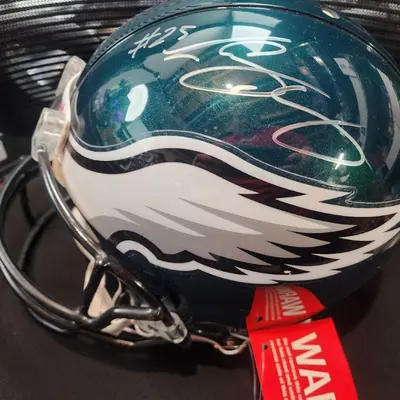 Nfl Helmets Full Size Signed Mystery Box TikTok Shop
