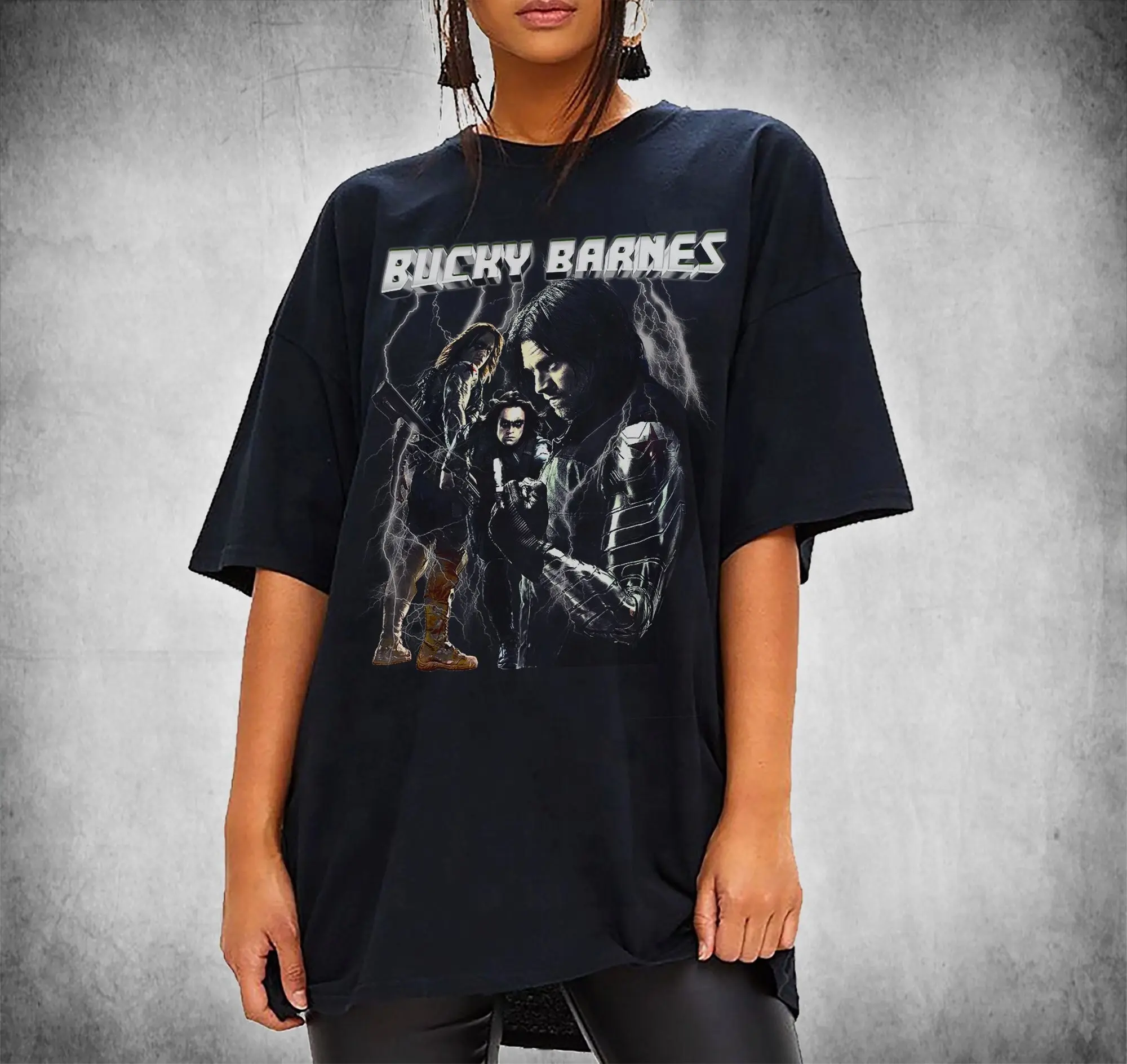 Bucky Barnes Sebastian Stan Homage Shirt Retro 90s Sebastian Stan Tribute Shirt Fans Gift Sebastian Stan Funny Shirt