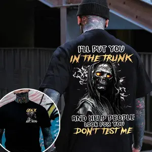 Gen X Badass Generation Shirt – Unisex Gildan Cotton Long Sleeve Tee with Double-Sided Print, Custom Year Graphic T-Shirt for Men and Women, Bold Personality Gift, Casual Autumn Outfit, Christmas or Birthday Present