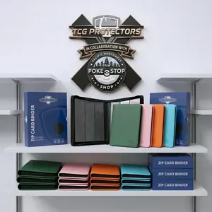 ACCESSORY - BINDER - TCG PROTECTOR X PNW POKESTOP SHOP COLLAB PROFFESIONAL GRADE PROTECTION PREMIUM 9 POCKET STANDARD ZIP BINDER