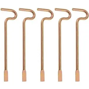 Bedroom/Bathroom Door Emergency Keys Compatible with Kwikset Interior Levers and Knobs (5)