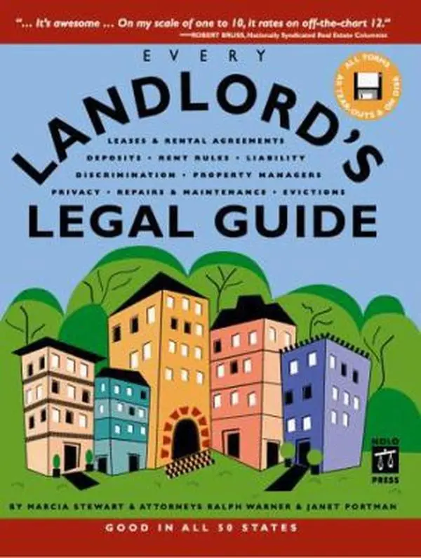 USED Book - Every Landlord's Legal Guide: Leases & Rental Agreements, Deposits, Rent Rules, Liability, Discrimination, Property Managers, Privacy, Repairs & ... (Every Landlord's Legal Guide, 1998) by Marcia Stewart (Paperback) - english