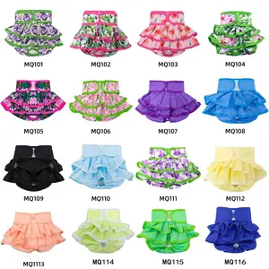 New Dog Physiological Pants, Female Dog Menstrual Pants, Super Soft Breathable Fabric, Anti Side Leakage, Absorbent Pad, Detachable for Cleaning, Suitable for Post Surgery/Estrus Period, Pee Pads