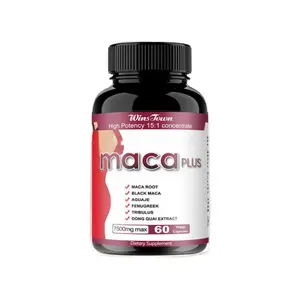 Wins Town Extreme Curve Maca Plus - 7500mg Max 60Vegan