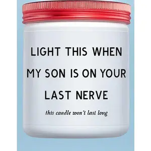 "Thoughtful Gifts for Daughter-in-Law - Elegant Scented Candle for Birthday Christmas Mother's Day - Reusable Handmade Soy Wax Candle - Perfect Present from In-Laws - Long-Lasting Aromatherapy Gift for Women"