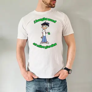 I Bought Weed at Olive Garden, Funny Danny Phantom Shirt, Dark Humor Gift, Sarcastic T-Shirt, Cannabis Humor