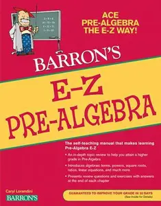 USED-Barron's E-Z Pre-Algebra by Lorandini, Caryl (Paperback)