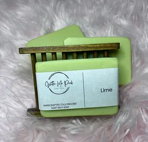 Handcrafted Cold Process Goat Milk Soap- Lime