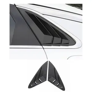 Rear Side Window Louvers for K5 GT GT Line 2021 2026 Air Vent Cover Sport Style 2PCS