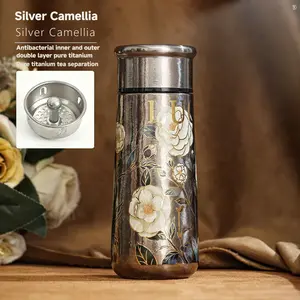 High-quality and exquisite titanium insulated cups for men and women, mini titanium cups, new style cups.