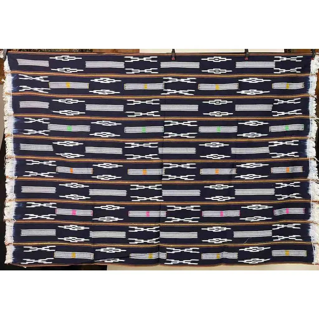 Baule African Cloth Textile "Wrapper" | 60 x 42"