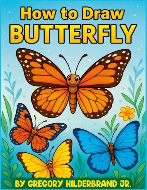 How to Draw Beautiful Butterflies: Easy Lessons for Kids & Adults