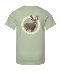 Youth - Trophy Buck Tee - Sage