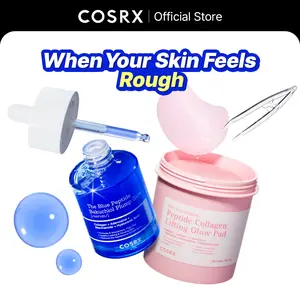 [COSRX Official] When Your SKin Feels Rough Duo | Peptide glow toner pad+ Copper peptide serum | glow skin, skin texture, collagen, skin elasticity