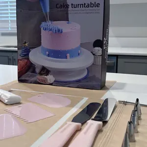 Cake Decorating Tool Set, 36, 69, 109 or 207pcs Cream Cake Decoration Pastry Kit, Baking Accessories and Pastry Tools for Bakers#TOP PICKS