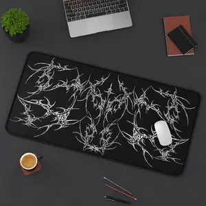 Cybersigilism Symmetry Desk Mat | Geometric Cyber Sigil Mousepad