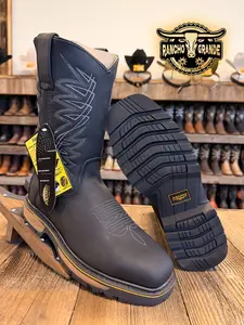 Mens Slip Resistant Work Boots / Botas de Trabajo para Hombre Resiste Resbalones