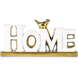 White and  Decor for Living Room Bedroom Bookshelf Coffe Table,  Sign Aesthetic Statues Boho Wedding Accents Decorations, Knick Knacks  Decor for Shelves,Living Room,Bedroom,Desktop