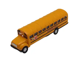 7" Super School Bus Pull Back Action (No Display Box) 7 x 1.6 x 2" 9938D