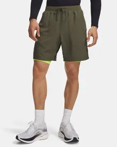 Under Armour Launch Men's 2-in-1 7" Shorts