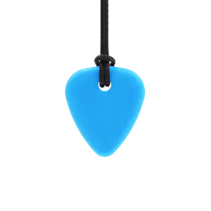 ARK Guitar Pick Small Thin Chew Necklace ARK Guitar Pick Small Thin Chew Necklace