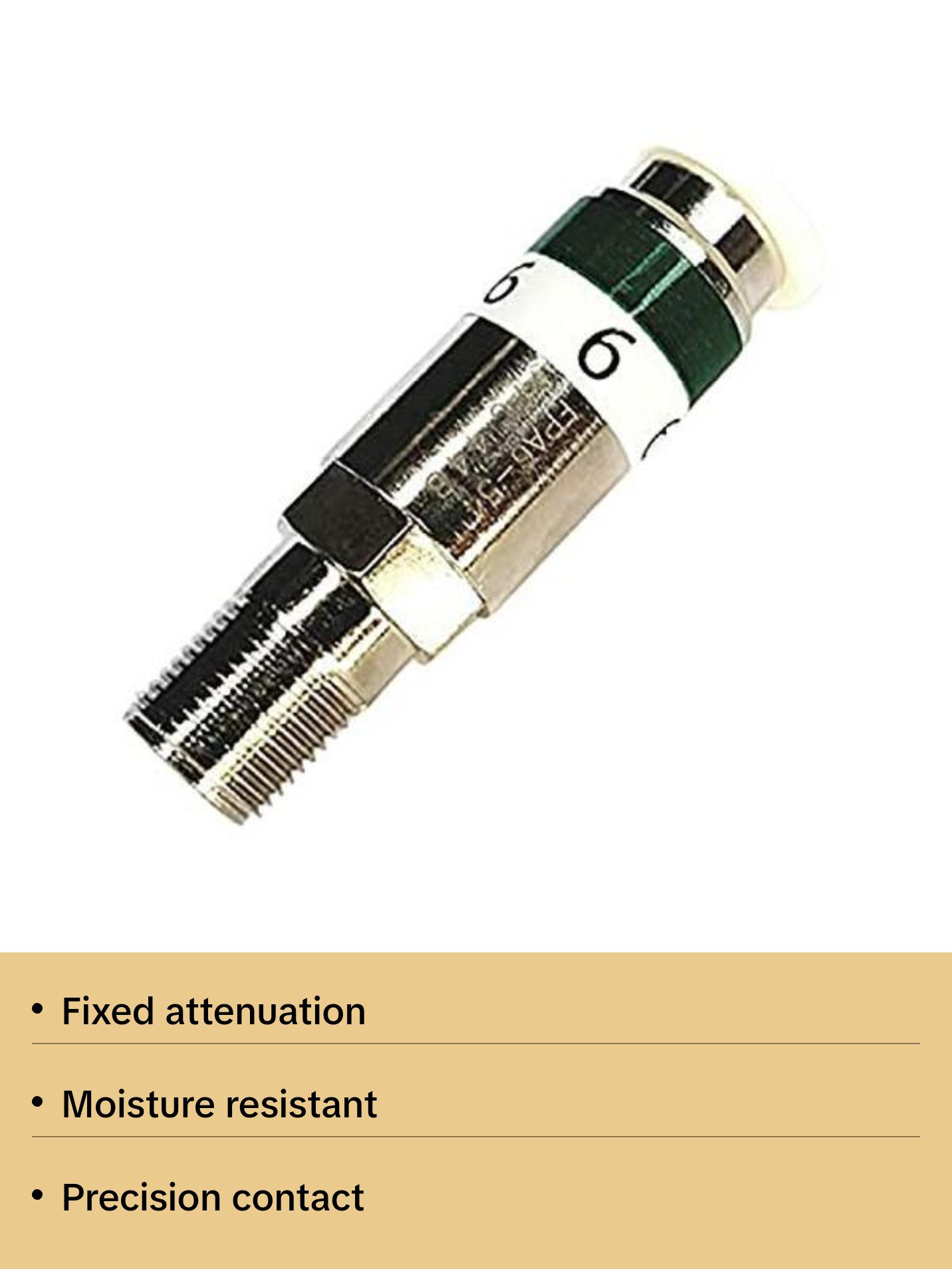 PPC FPA6-54 Forward Path Attenuator 6dB 75 Ohms for DOCSIS Cable TV Box and Modem