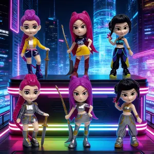 【6-Piece Set】Desktop Ornament - K-Pop Doll Set, a Christmas gift loved by children and adults.