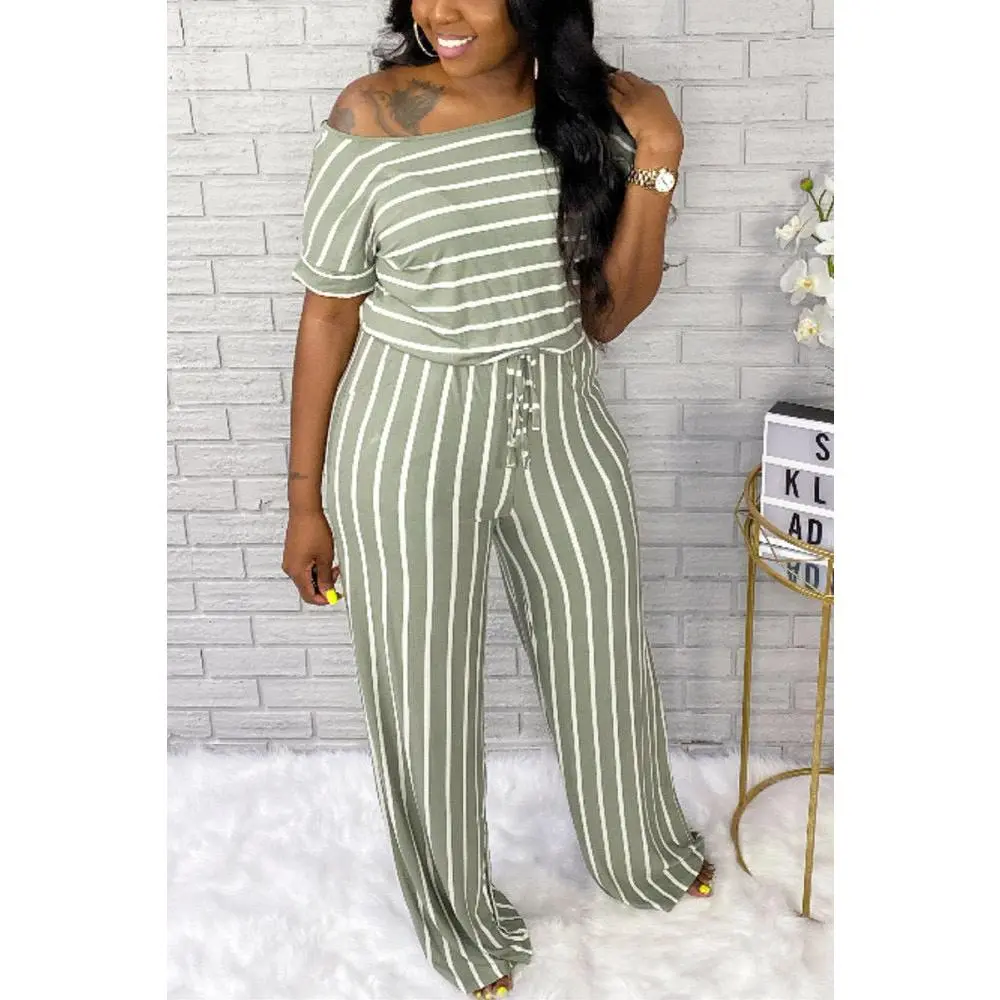 Light Olive/Ivory Jumpsuit