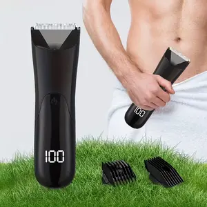 Men's Body and Beard Multifunctional Hair Trimmer, Cordless Rechargeable Electric Shaver and Clipper, Portable Grooming Tool for Daily Use
