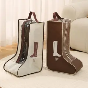 3pcs Extended Reusable High-Top Boot Bags, Sports Shoe Storage Bag, High-Top Shoes Boots Dust Proof Bag, Durable & Convenient