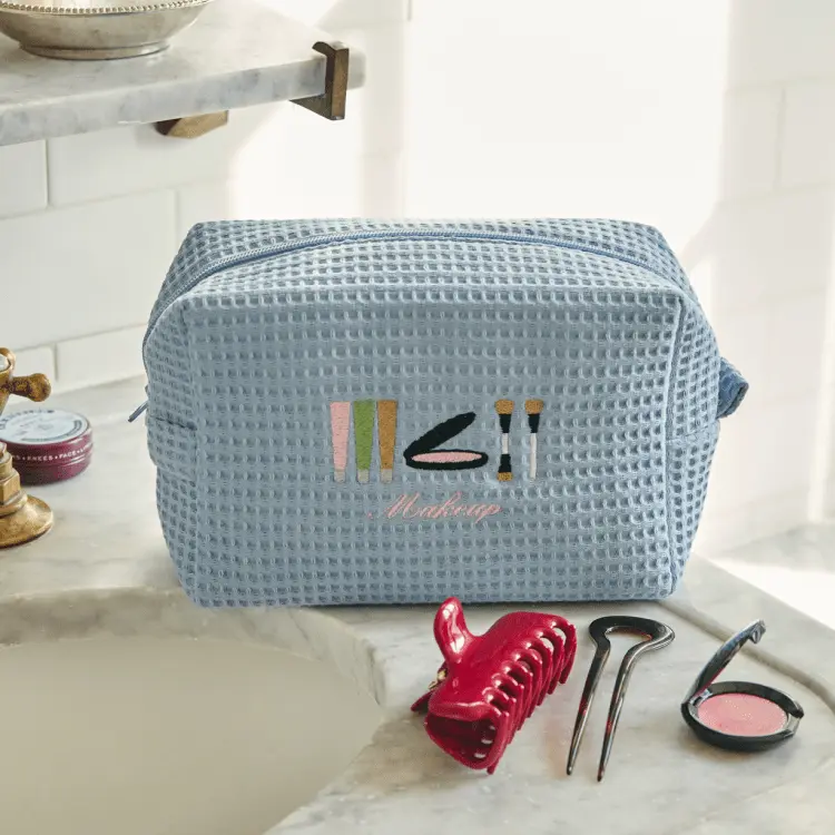 Makeup Essentials Waffle Pouch