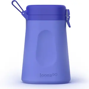 LoonaGo Portable Urinal for Women - Compact Leakproof Pee Bottle - Ideal for Travel, Camping, Hiking, Festivals, Bedside - 24 oz Capacity, Made for Female Anatomy