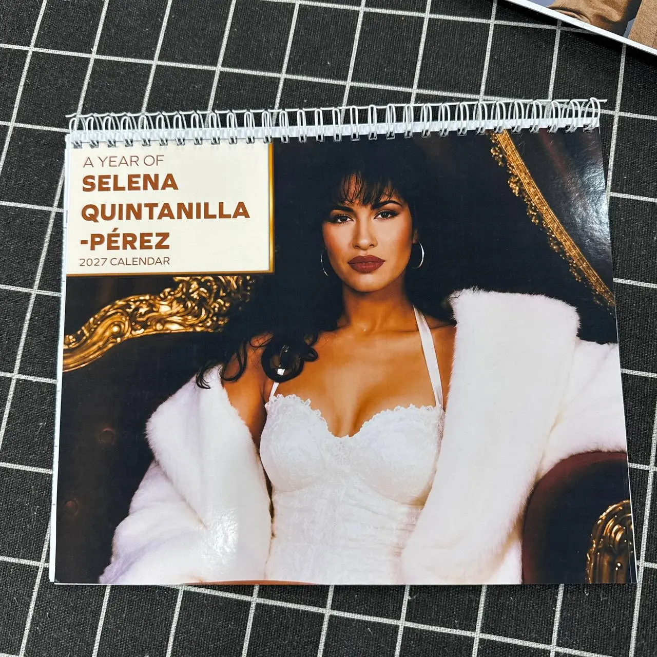 Selena Quintanilla 2027 Wall Calendar , A Year of Selena, Anything for Selenas, Tejano Queen Tribute, Vintage Fan Art Monthly Calendar, Latin Music Icon Gift, Collectible Decor for Fans