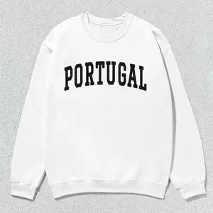 Portugal Sweatshirt Collegiate Crewneck Sweater Unisex