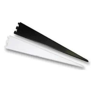 KV Heavy Duty Shelf Bracket Decorative 18.5 in. White