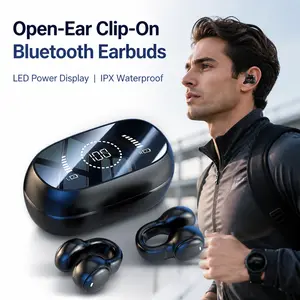 Wireless Earbuds Bluetooth Headset Charging Earphones Bone Conduction Headphones Sport With Mic