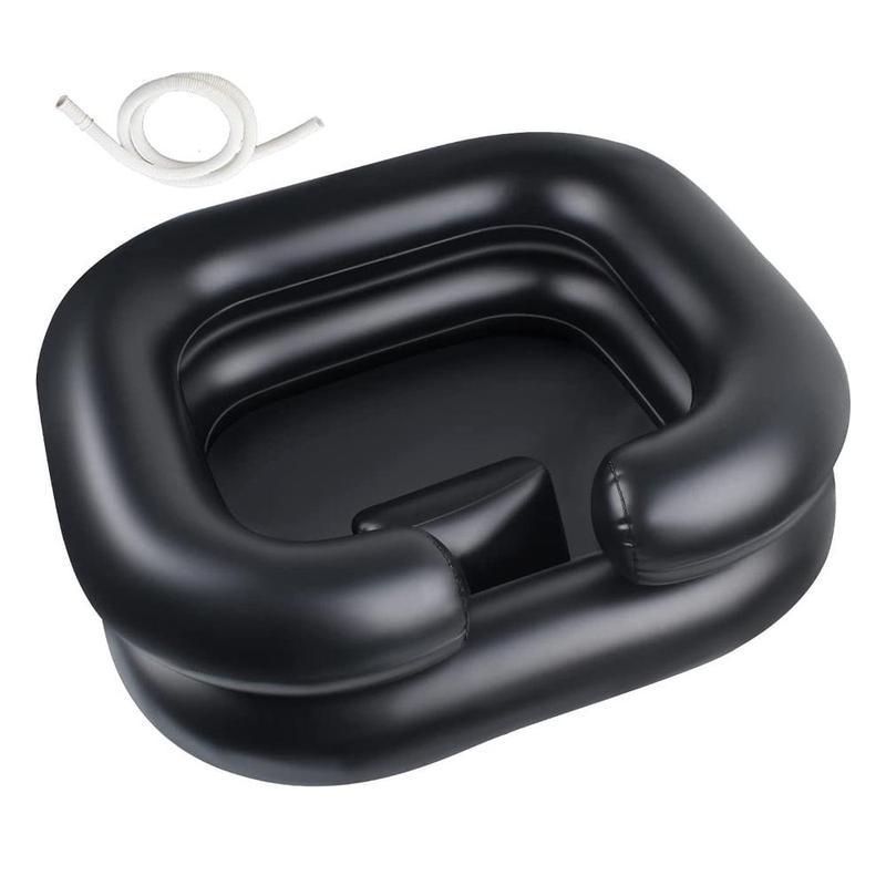 Inflatable Hair Washing Shampoo Basin Portable Hair Washing Bowl for Bedridden Disabled Injured Elderly Dreadlocks Home Hair Washing Sink
