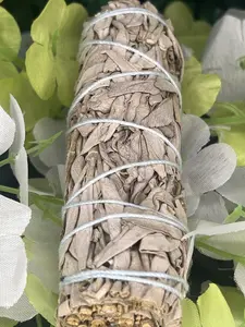 Sage Incense Sticks - 4 in Natural Anti-Stress Home Fragrance for Home Care with Calming Scent, Natural Incense, Anti-Stress Incense