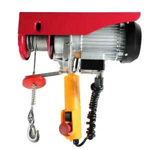 Electric Hoist,1320 lb 120V Material Handling Lift With Wired Remote Control，Warehouses, Construction Site, Attic